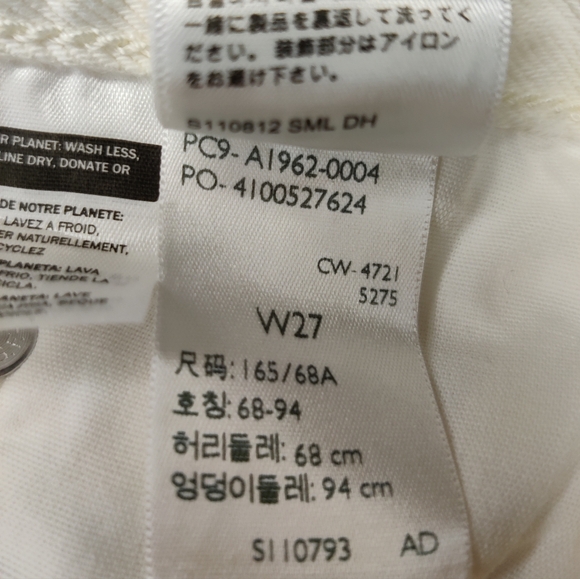 Levi's 501 90's high rise "Love" denim shorts size 27w - Picture 4 of 4